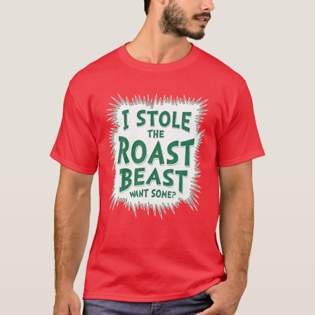 Ich habe das Roasttier gestohlen, einige Gewollt T-Shirt (Vorderseite)