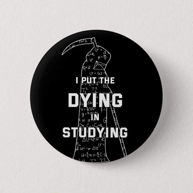 Ich habe das Sterben in das Studium gesteckt - Stu Button (Vorderseite)