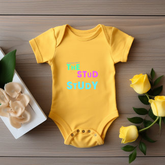 Ich habe das Studium in Study - Funny Student Desi Baby Strampler