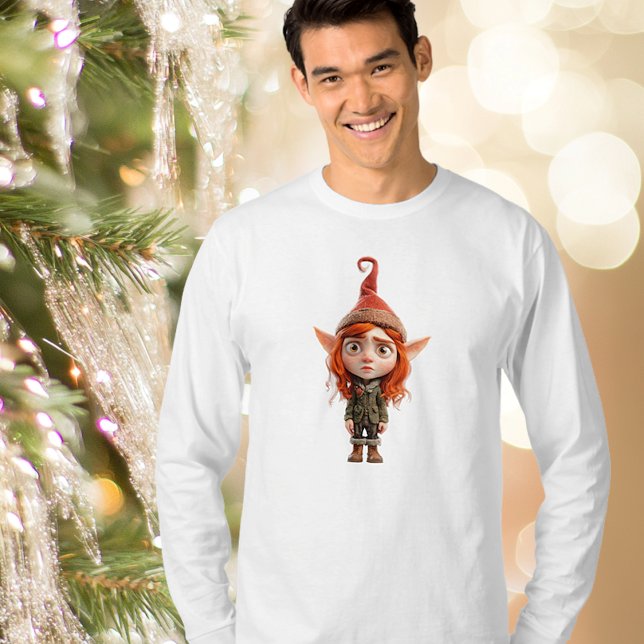 Ich habe das T-Shirt des Weihnachtselfs der Männer (Von Creator hochgeladen)