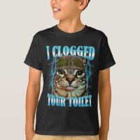 Ich habe deine Toilette verstopft lustiger Katzenk
