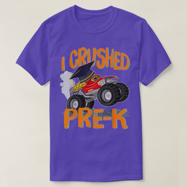 Ich habe den Abschluss des PreK Monster Truck letz T-Shirt (Design vorne)