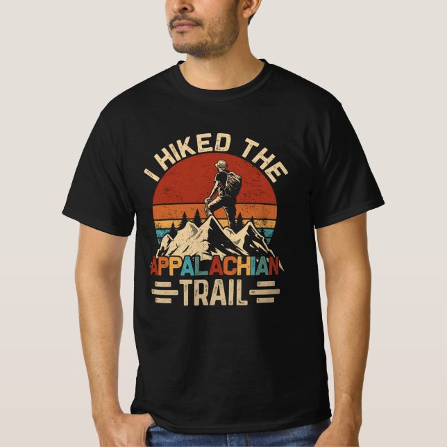 Ich habe den Appalachen-Pfad bei Thru-Hiked Thru-H T-Shirt (Vorderseite)