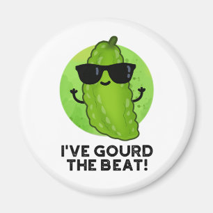Ich habe den besten Funny Veggie Pun gegossen Magnet