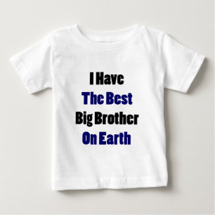 Ich habe den besten großen Bruder der Welt Baby T-shirt