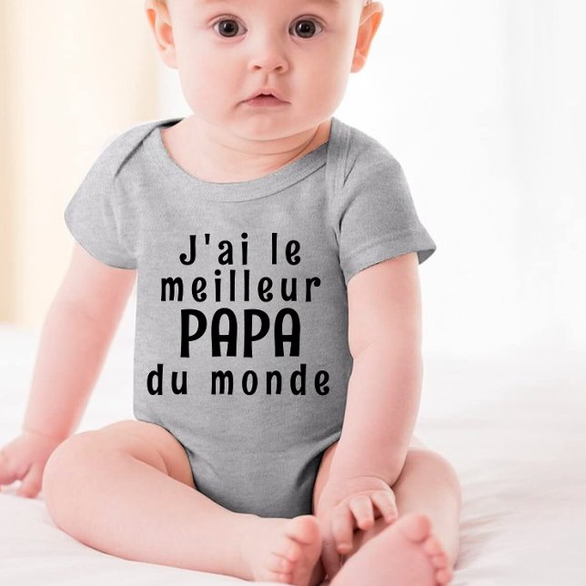 Ich habe den besten Vater der Welt Baby Strampler (Von Creator hochgeladen)