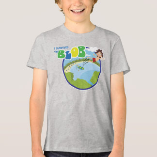 Ich habe den Blob überlebt! Tri-Blend Shirt
