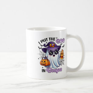 Ich habe den Boo in Boujee Funny Halloween Outfit  Kaffeetasse