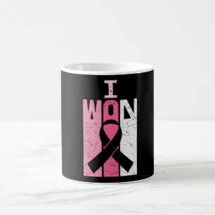 Ich habe den Brustkrebs-Bewusstseins-Krieger Überl Kaffeetasse