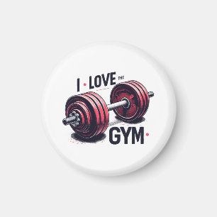 Ich habe den Fitnessraum Liebe Magnet