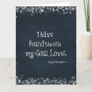 Ich habe den gefunden, den meine Seele liebt Bibel Karte