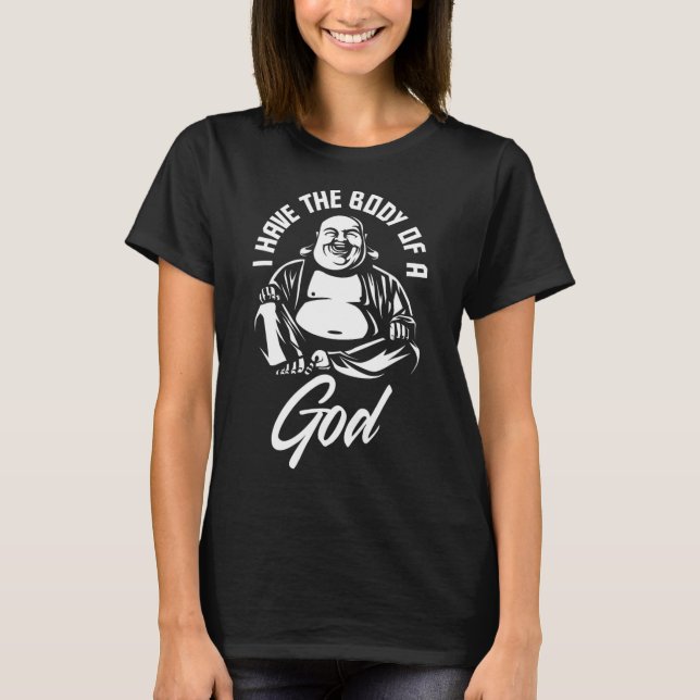 Ich habe den Geist eines Buddha-Fastens Typ und T-Shirt (Vorderseite)