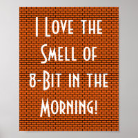 Ich habe den Geruch von 8-Bit am Morgen, Orange