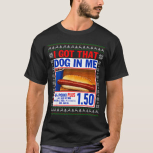 Ich Habe Den Hund In Mir Funny Hotdog Hässlicher W T-Shirt