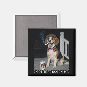 Ich Habe Den Hund In Mir, Lustige Beagle-Persönlic Magnet