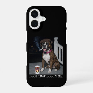 Ich Habe Den Hund In Mir, Lustige Boxer-Persönlich iPhone 16 Hülle