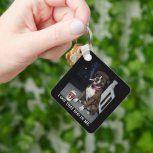 Ich Habe Den Hund In Mir, Lustige Boxer-Persönlich Schlüsselanhänger