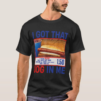 Ich Habe Den Hund In Mir Lustige Hotdogs Combo 4. T-Shirt
