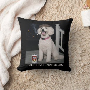 Ich Habe Den Hund In Mir, Lustige Poodle-Persönlic Kissen