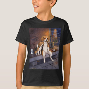 Ich Habe Den Hund In Mir Lustiger Beagle Trinkt Bi T-Shirt