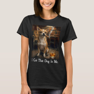 Ich Habe Den Hund In Mir Lustiger Chihuahua Zigarr T-Shirt