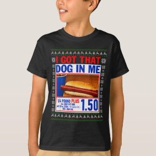 Ich Habe Den Hund In Mir Lustiger Hotdog-Hässliche T-Shirt