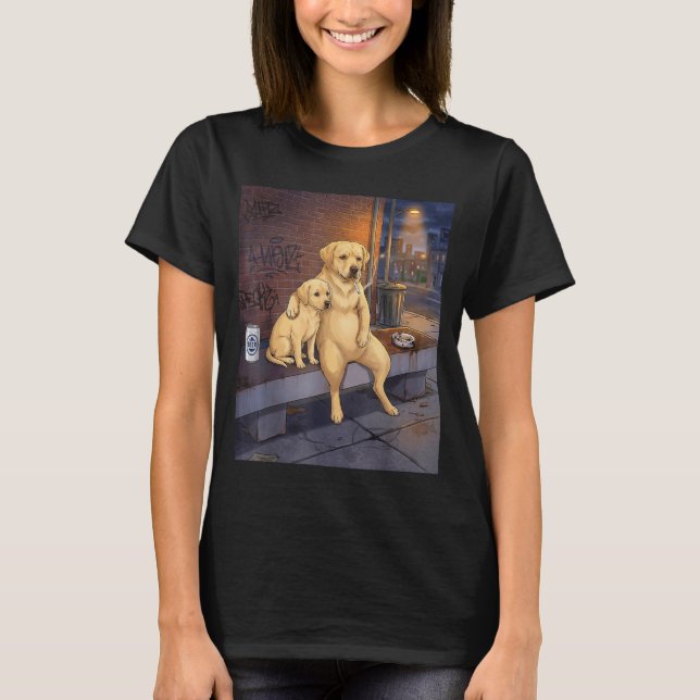 Ich Habe Den Hund In Mir Lustiger Labrador Retriev T-Shirt (Vorderseite)
