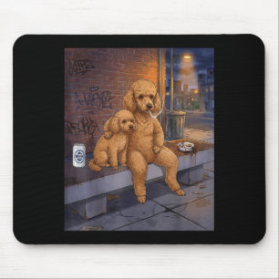 Ich Habe Den Hund In Mir Lustiger Pudel Trinkt Bie Mousepad