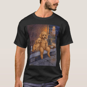 Ich Habe Den Hund In Mir Lustiger Pudel Trinkt Bie T-Shirt