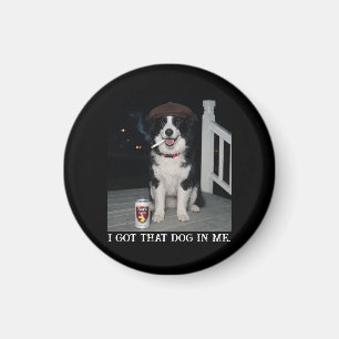 Ich Habe Den Hund In Mir, Lustiges Border Collie M Magnet