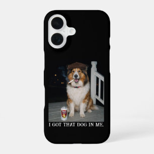 Ich Habe Den Hund In Mir, Lustiges Collie-Meme iPhone 16 Hülle