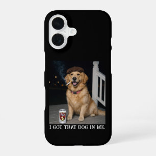 Ich Habe Den Hund In Mir, Lustiges Golden Retrieve iPhone 16 Hülle