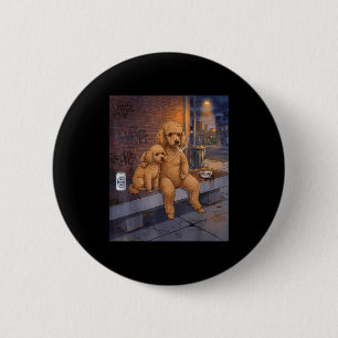 Ich Habe Den Hund In Mir Lustiges Pudel Bier Trink Button