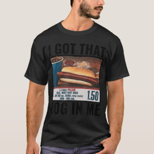 Ich Habe Den Hund In Mir Lustiges Retro Vintage Sp T-Shirt