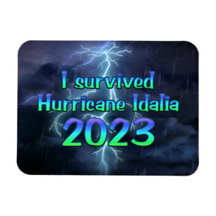 Ich habe den Hurrikan Idalia 2023 überlebt Magnet