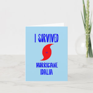Ich habe den Hurrikan Idalia überlebt Karte