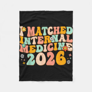 Ich habe den Internisten-Match-Tag 2026 bestanden Fleecedecke