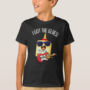 Ich habe den Kleber Lustige Blues Wortspiel Dunkle T-Shirt