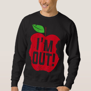 Ich habe den letzten Schulsommertag hinter mir. Sweatshirt