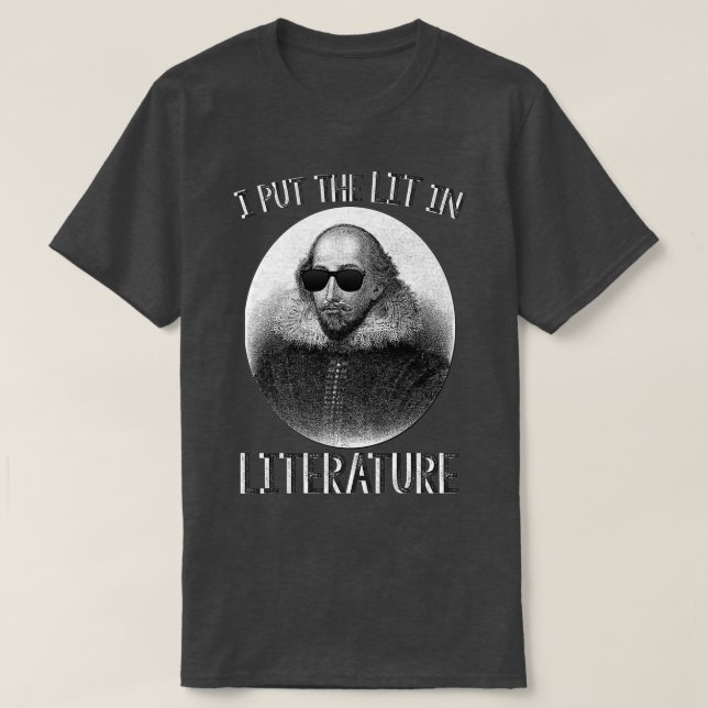 Ich habe den LIT in die Literatur gesteckt T-Shirt (Design vorne)