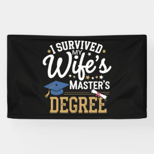 Ich habe den Masterabschluss meiner Frau überlebt Banner