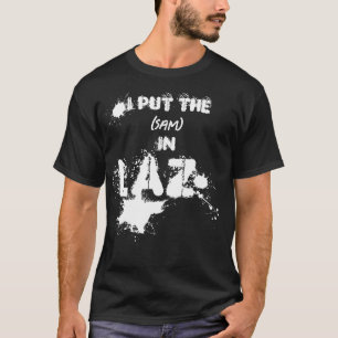 Ich habe den (Namen) in Laz - LAZY - Funny slacker T-Shirt