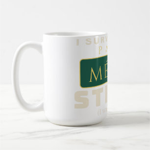 Ich habe den Pariser Metro-Streik überlebt Tasse