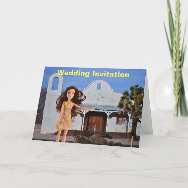 Ich habe den perfekten Ort gefunden. Einladung (Vorderseite)