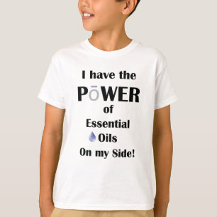 Ich habe den Power von ätherischen Ölen auf meiner T-Shirt