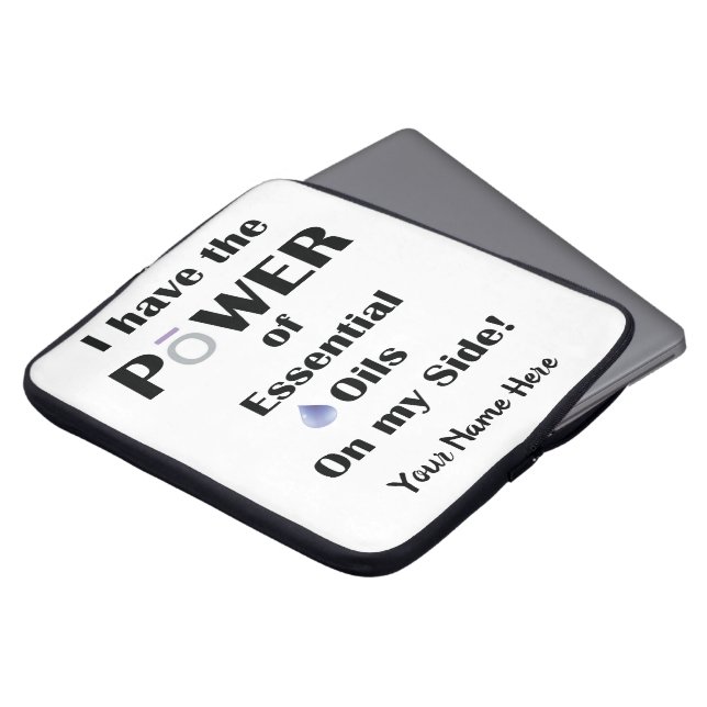 Ich habe den Power von Essential Oils auf meiner S Laptopschutzhülle (Vorne Oben)