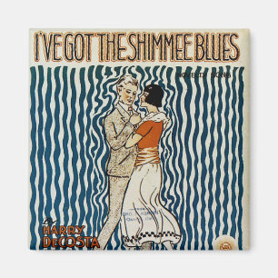 Ich habe den Shimmie-Blues Magnet