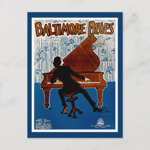 Ich habe den Shimmie-Blues Postkarte