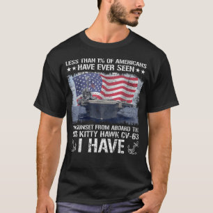 Ich habe den Sonnenuntergang an Bord der USS Kitty T-Shirt