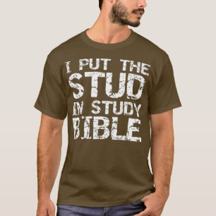 Ich habe den Stuhl in die Studentenbibel gestörtes T-Shirt